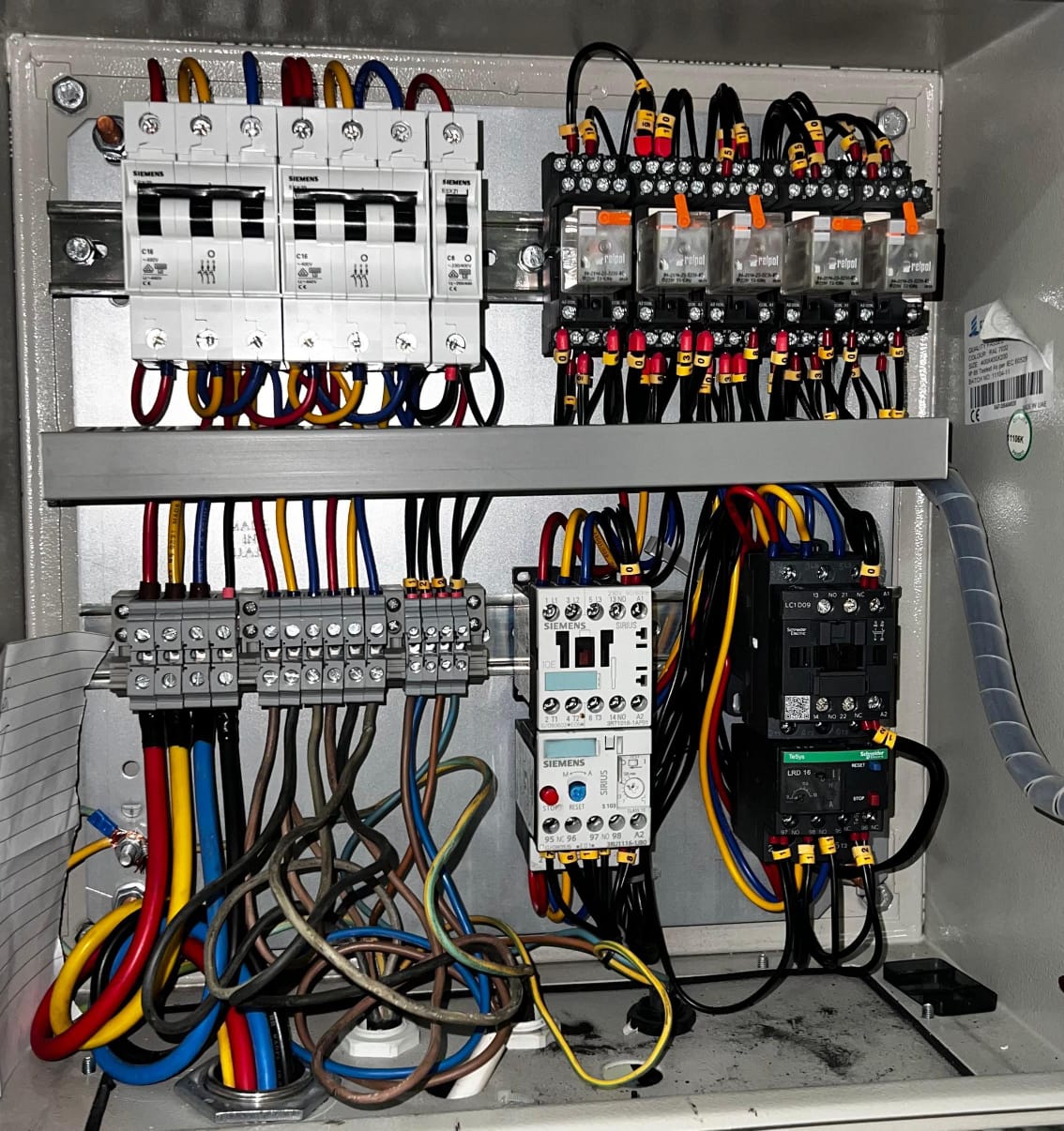 Professional electrical services including motor electrical work and installations in UAE
